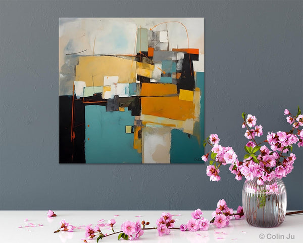 Contemporary Canvas Art for Living Room, Modern Acrylic Paintings, Original Modern Paintings, Extra Large Abstract Paintings on Canvas-Art Painting Canvas