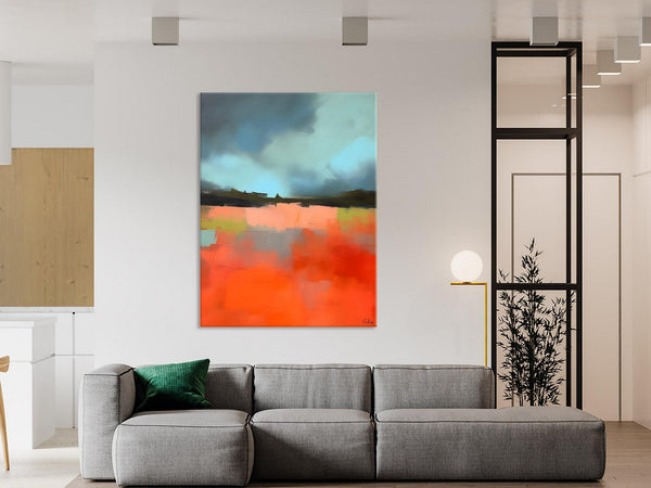 Original Canvas Artwork, Contemporary Acrylic Painting on Canvas, Large Wall Art Painting for Bedroom, Oversized Abstract Wall Art Paintings-Art Painting Canvas