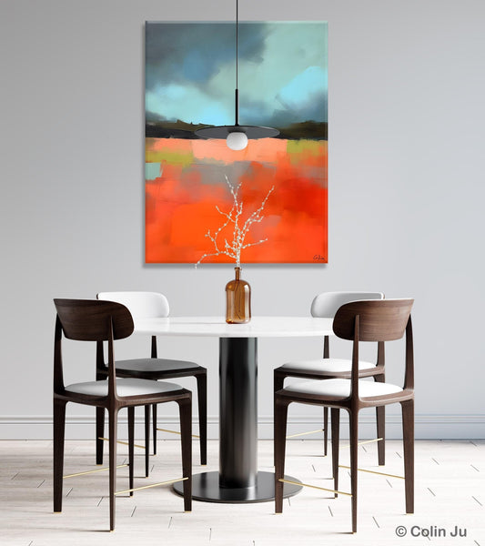 Original Canvas Artwork, Contemporary Acrylic Painting on Canvas, Large Wall Art Painting for Bedroom, Oversized Abstract Wall Art Paintings-Art Painting Canvas