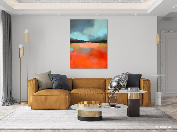 Original Canvas Artwork, Contemporary Acrylic Painting on Canvas, Large Wall Art Painting for Bedroom, Oversized Abstract Wall Art Paintings-Art Painting Canvas
