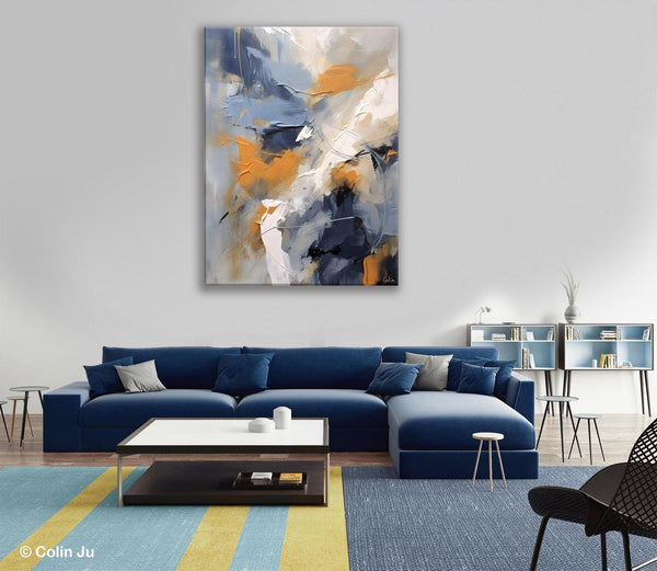 Contemporary Acrylic Paintings on Canvas, Large Wall Art Paintings for Bedroom, Oversized Abstract Wall Art Paintings, Original Abstract Art-Art Painting Canvas