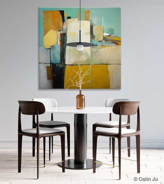 Modern Canvas Paintings, Contemporary Canvas Art, Original Modern Wall Art, Modern Acrylic Artwork, Large Abstract Painting for Bedroom-Art Painting Canvas