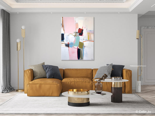 Hand Painted Canvas Art, Modern Paintings, Large Contemporary Wall Art, Extra Large Paintings for Living Room, Original Abstract Painting-Art Painting Canvas