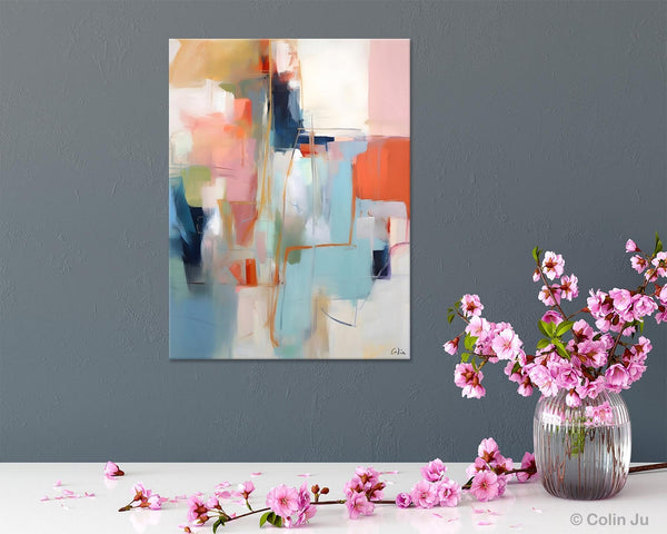 Large Wall Art Painting for Bedroom, Oversized Abstract Wall Art Paintings, Original Modern Artwork, Contemporary Acrylic Painting on Canvas-Art Painting Canvas