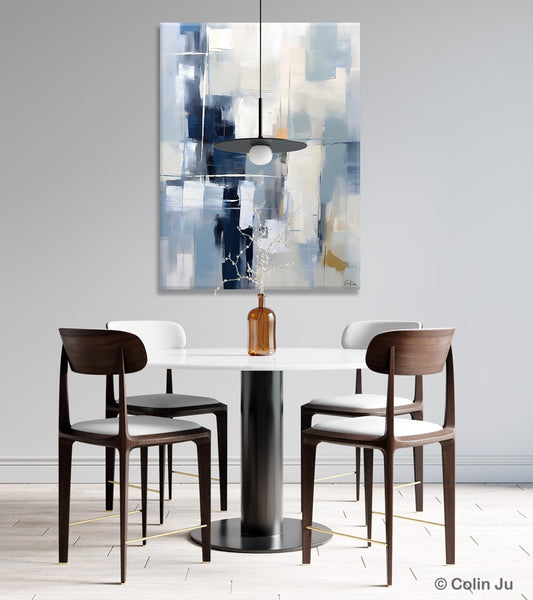 Large Modern Canvas Wall Paintings, Original Abstract Art, Large Wall Art Painting for Dining Room, Hand Painted Acrylic Painting on Canvas-Art Painting Canvas
