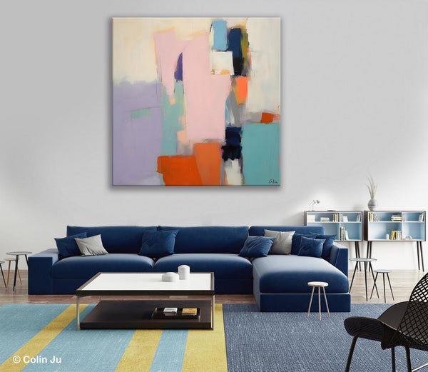 Modern Acrylic Paintings, Original Modern Paintings, Contemporary Canvas Art for Living Room, Extra Large Abstract Paintings on Canvas-Art Painting Canvas