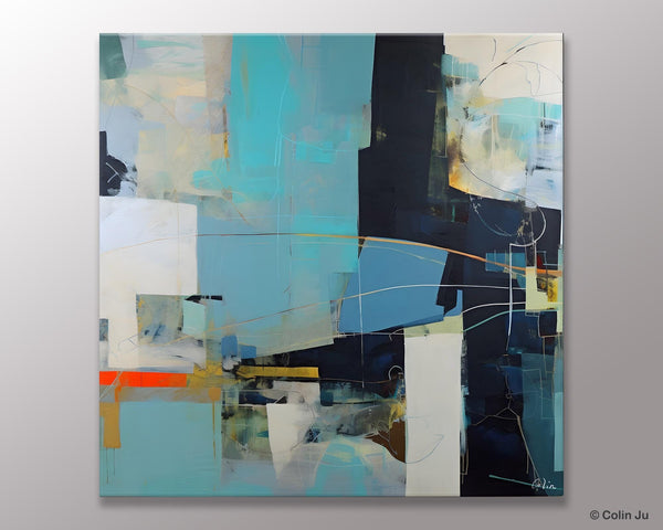 Original Abstract Wall Art, Contemporary Canvas Art, Simple Canvas Paintings, Large Abstract Art for Bedroom, Modern Acrylic Art for Sale-Art Painting Canvas