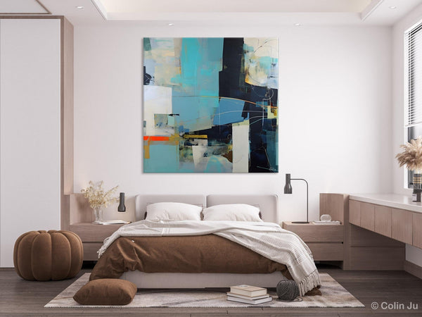 Original Abstract Wall Art, Contemporary Canvas Art, Simple Canvas Paintings, Large Abstract Art for Bedroom, Modern Acrylic Art for Sale-Art Painting Canvas