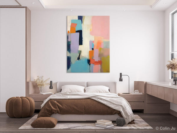 Original Abstract Art, Contemporary Acrylic Art on Canvas, Large Wall Art Painting for Bedroom, Oversized Modern Abstract Wall Paintings-Art Painting Canvas