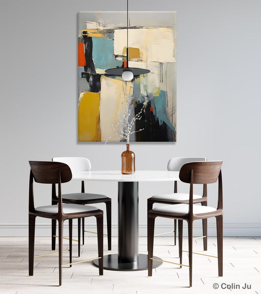 Large Modern Canvas Paintings, Heavy Texture Paintings, Large Original Wall Art Painting for Bedroom, Acrylic Paintings on Canvas-Art Painting Canvas