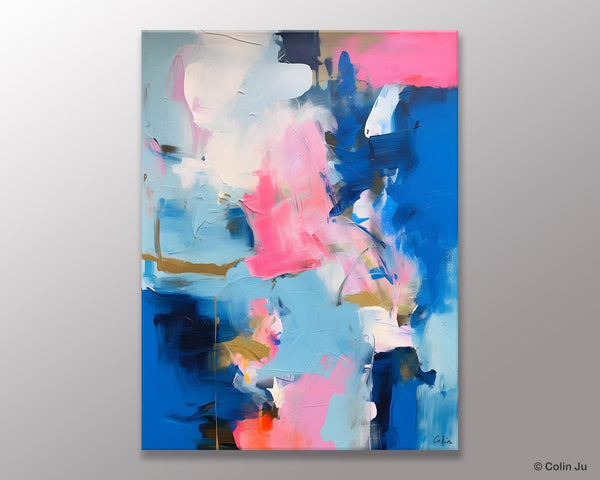 Large Abstract Painting for Bedroom, Oversized Canvas Wall Art Paintings, Original Modern Artwork, Contemporary Acrylic Painting on Canvas-Art Painting Canvas