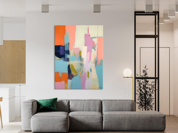 Large Modern Canvas Art for Bedroom, Original Wall Art Paintings, Large Paintings for Sale, Hand Painted Canvas Art, Acrylic Art on Canvas-Art Painting Canvas