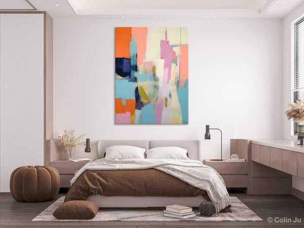 Large Modern Canvas Art for Bedroom, Original Wall Art Paintings, Large Paintings for Sale, Hand Painted Canvas Art, Acrylic Art on Canvas-Art Painting Canvas