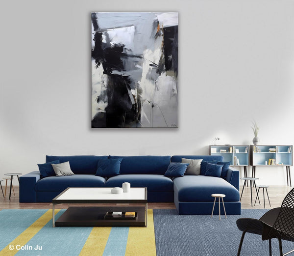 Original Abstract Canvas Art, Large Wall Painting for Bedroom, Hand Painted Canvas Art, Large Modern Paintings, Acrylic Painting on Canvas-Art Painting Canvas