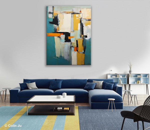 Heavy Texture Paintings, Large Original Wall Art Painting for Bedroom, Large Modern Canvas Paintings, Acrylic Paintings on Canvas-Art Painting Canvas