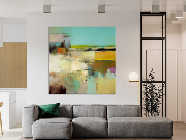 Original Modern Abstract Art for Bedroom, Extra Large Canvas Paintings for Living Room, Abstract Wall Art for Sale, Simple Modern Art-Art Painting Canvas