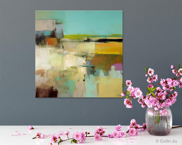 Original Modern Abstract Art for Bedroom, Extra Large Canvas Paintings for Living Room, Abstract Wall Art for Sale, Simple Modern Art-Art Painting Canvas