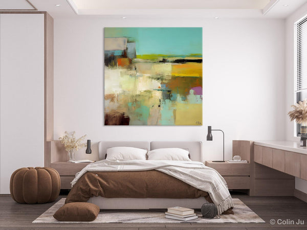 Original Modern Abstract Art for Bedroom, Extra Large Canvas Paintings for Living Room, Abstract Wall Art for Sale, Simple Modern Art-Art Painting Canvas