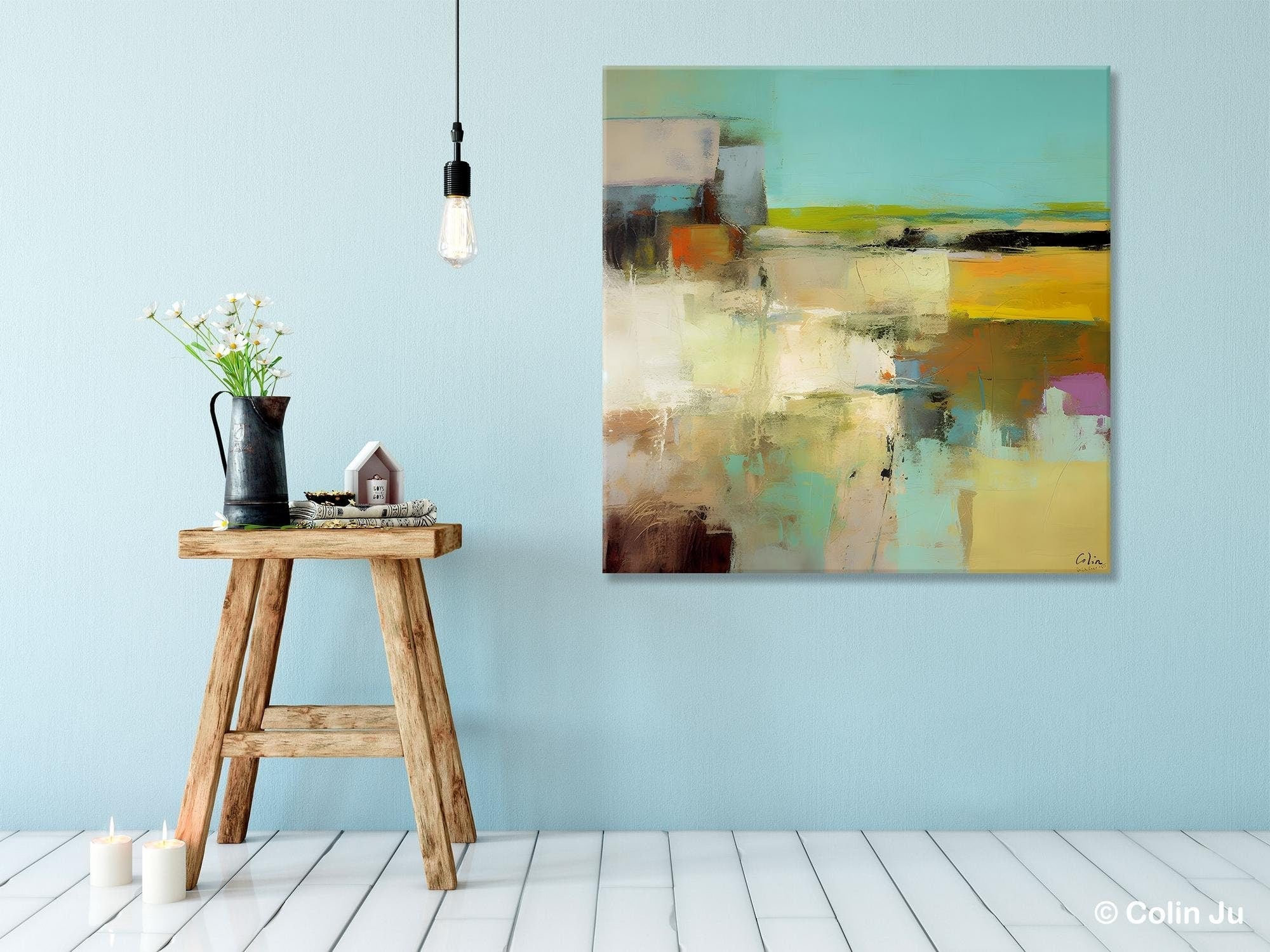Original Modern Abstract Art for Bedroom, Extra Large Canvas Paintings for Living Room, Abstract Wall Art for Sale, Simple Modern Art-Art Painting Canvas