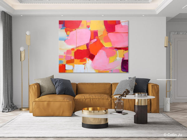 Original Modern Artwork, Large Wall Art Painting for Bedroom, Oversized Abstract Wall Art Paintings, Contemporary Acrylic Painting on Canvas-Art Painting Canvas
