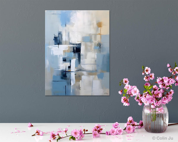 Hand Painted Acrylic Painting on Canvas, Large Modern Canvas Art, Original Abstract Art Paintings, Large Wall Art Painting for Dining Room-Art Painting Canvas