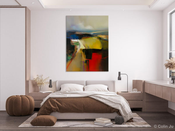 Oversized Abstract Wall Art Paintings, Large Wall Paintings for Bedroom, Contemporary Abstract Paintings on Canvas, Original Abstract Art-Art Painting Canvas