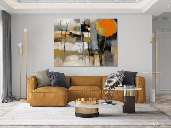 Large Wall Art Painting for Bedroom, Oversized Abstract Wall Art Paintings, Original Modern Artwork, Contemporary Acrylic Painting on Canvas-Art Painting Canvas