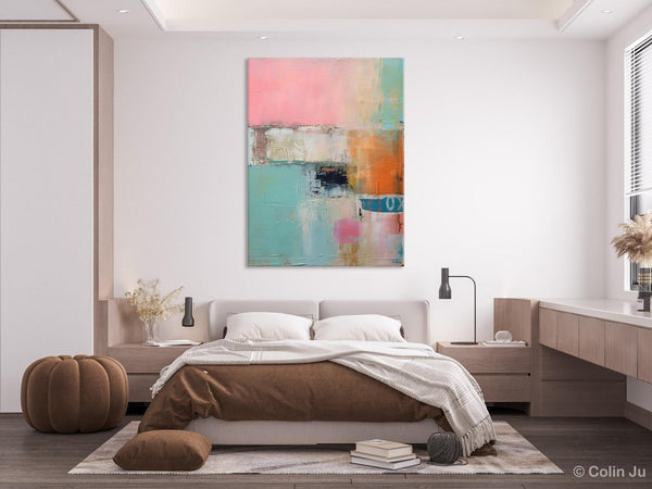 Canvas Paintings for Dining Room, Oversized Modern Wall Art, Acrylic Painting on Canvas, Contemporary Paintings, Original Abstract Paintings-Art Painting Canvas