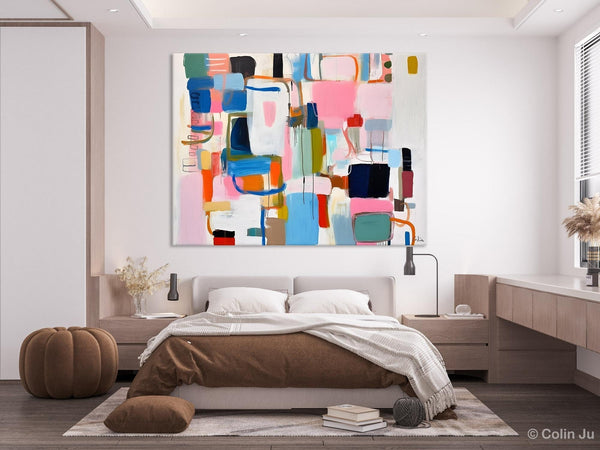 Large Wall Art Ideas for Living Room, Hand Painted Canvas Art, Oversized Canvas Paintings, Original Abstract Art, Contemporary Acrylic Art-Art Painting Canvas