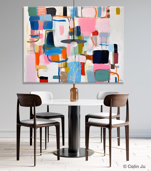Large Wall Art Ideas for Living Room, Hand Painted Canvas Art, Oversized Canvas Paintings, Original Abstract Art, Contemporary Acrylic Art-Art Painting Canvas