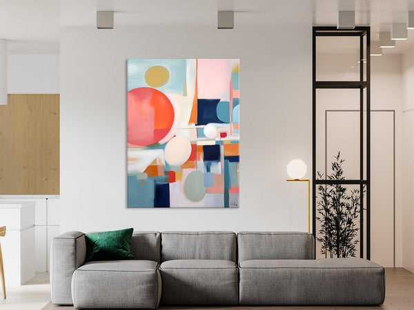 Large Contemporary Wall Art, Acrylic Painting on Canvas, Extra Large Paintings for Dining Room, Modern Paintings, Original Abstract Painting-Art Painting Canvas