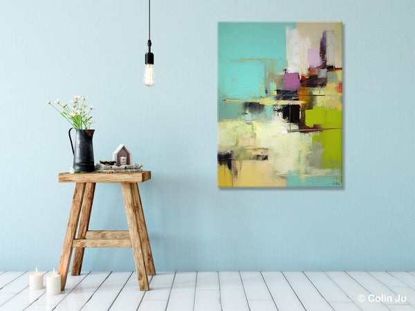 Contemporary Wall Art Paintings, Extra Large Original Art, Abstract Landscape Artwork, Landscape Painting on Canvas, Hand Painted Canvas Art-Art Painting Canvas