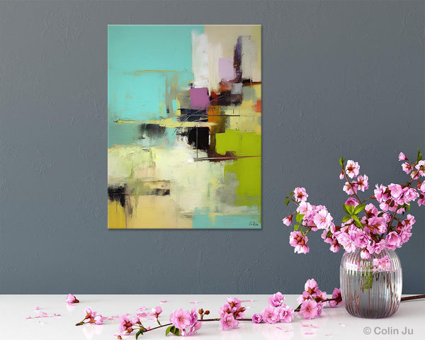 Contemporary Wall Art Paintings, Extra Large Original Art, Abstract Landscape Artwork, Landscape Painting on Canvas, Hand Painted Canvas Art-Art Painting Canvas