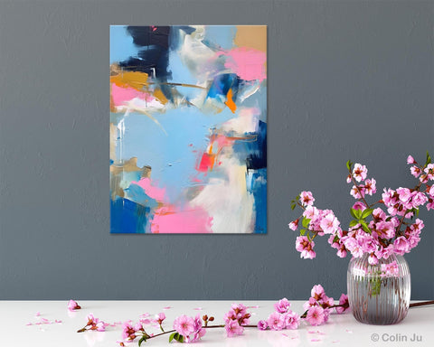 Large Modern Canvas Wall Paintings, Original Abstract Art, Large Wall Art Painting for Living Room, Contemporary Acrylic Painting on Canvas-Art Painting Canvas