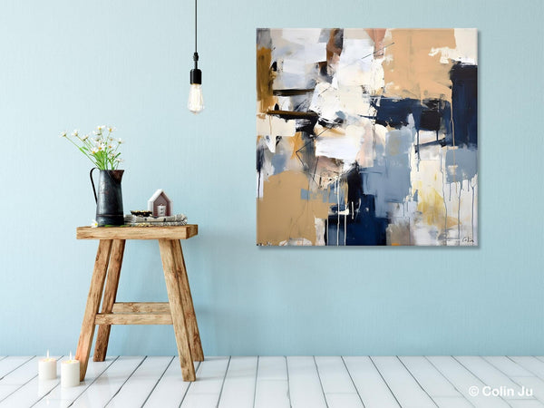Large Wall Art for Bedroom, Abstract Modern Acrylic Art, Canvas Paintings for Sale, Modern Original Abstract Art, Contemporary Canvas Art-Art Painting Canvas