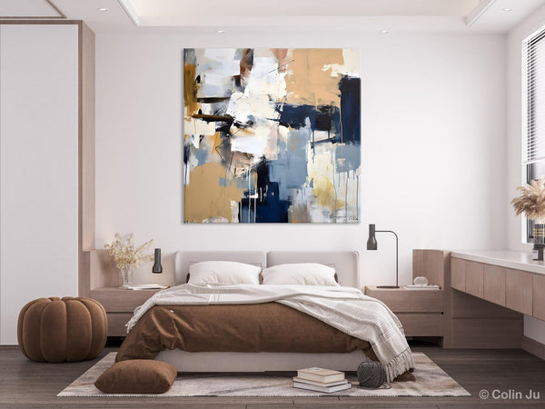 Large Wall Art for Bedroom, Abstract Modern Acrylic Art, Canvas Paintings for Sale, Modern Original Abstract Art, Contemporary Canvas Art-Art Painting Canvas