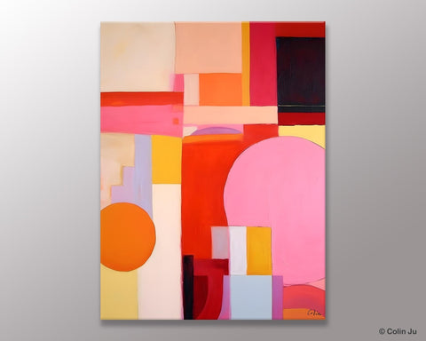 Large Wall Painting for Bedroom, Hand Painted Canvas Art, Large Modern Paintings, Original Abstract Canvas Art, Acrylic Painting on Canvas-Art Painting Canvas