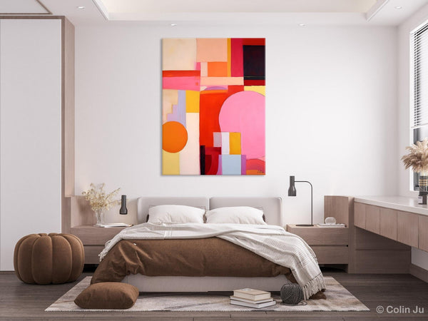 Large Wall Painting for Bedroom, Hand Painted Canvas Art, Large Modern Paintings, Original Abstract Canvas Art, Acrylic Painting on Canvas-Art Painting Canvas
