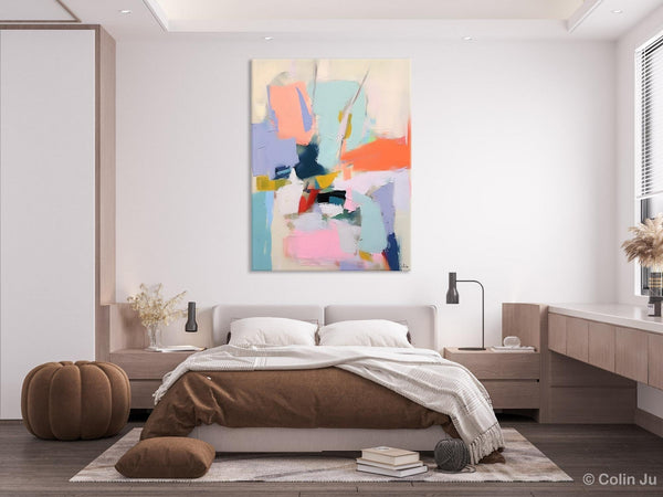 Original Artowrk, Abstract Wall Paintings, Hand Painted Canvas Art, Extra Large Paintings for Dining Room, Contemporary Wall Art Paintings-Art Painting Canvas