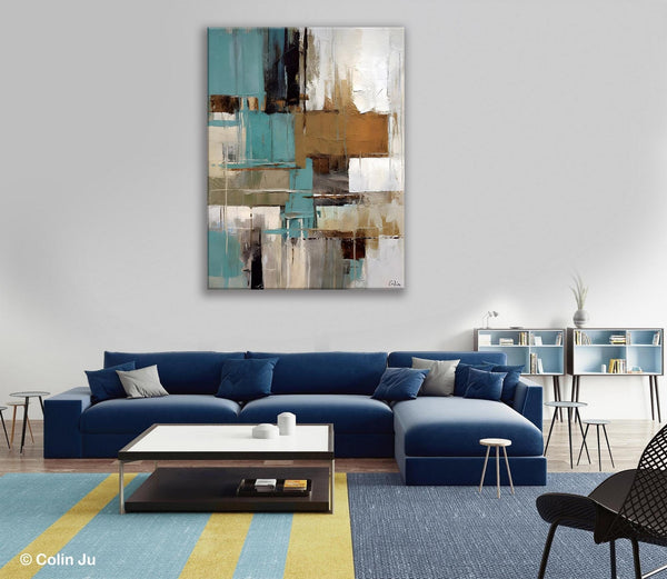 Large Paintings for Sale, Large Modern Canvas Art for Bedroom, Original Wall Art Paintings, Hand Painted Canvas Art, Acrylic Art on Canvas-Art Painting Canvas