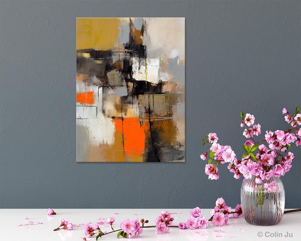 Acrylic Painting on Canvas, Modern Paintings, Extra Large Paintings for Dining Room, Large Contemporary Wall Art, Original Abstract Painting-Art Painting Canvas