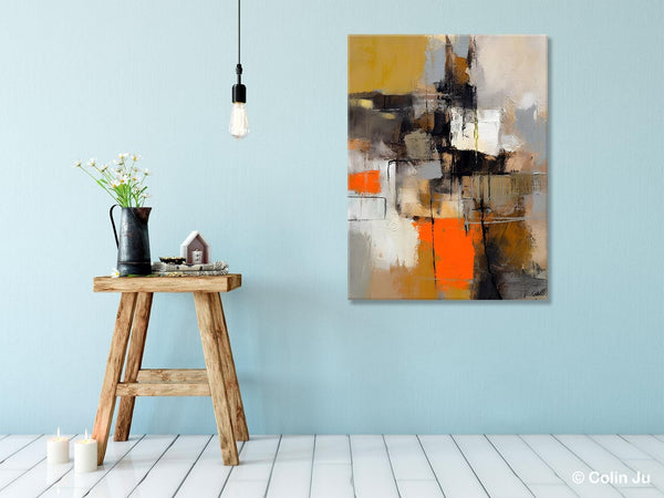 Acrylic Painting on Canvas, Modern Paintings, Extra Large Paintings for Dining Room, Large Contemporary Wall Art, Original Abstract Painting-Art Painting Canvas