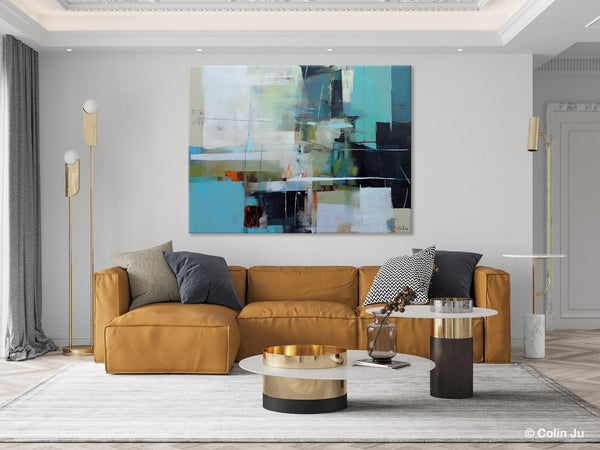Extra Large Canvas Paintings, Original Abstract Painting, Modern Wall Art Ideas for Living Room, Impasto Art, Contemporary Acrylic Paintings-Art Painting Canvas