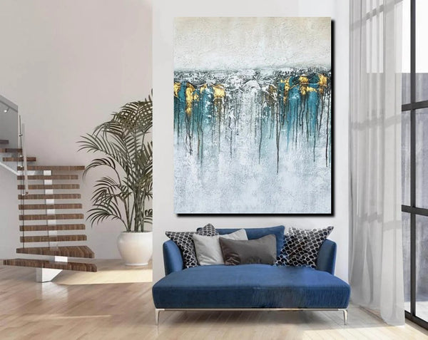 Large Painting for Sale, Buy Large Paintings Online, Simple Modern Art, Contemporary Abstract Art, Bedroom Canvas Painting Ideas-Art Painting Canvas