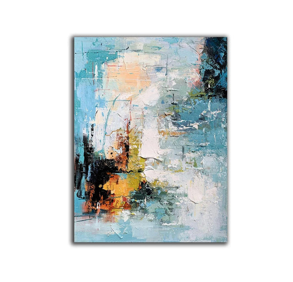Extra Large Acrylic Painting, Modern Contemporary Abstract Artwork, Simple Modern Art, Living Room Wall Art Painting, Palette Knife Paintings-Art Painting Canvas